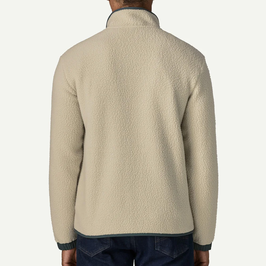 Patagonia - Retro Pile Patch Fleece Jacket Pelican - 4