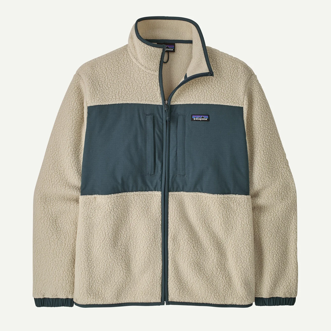 Patagonia - Retro Pile Patch Fleece Jacket Pelican - 2
