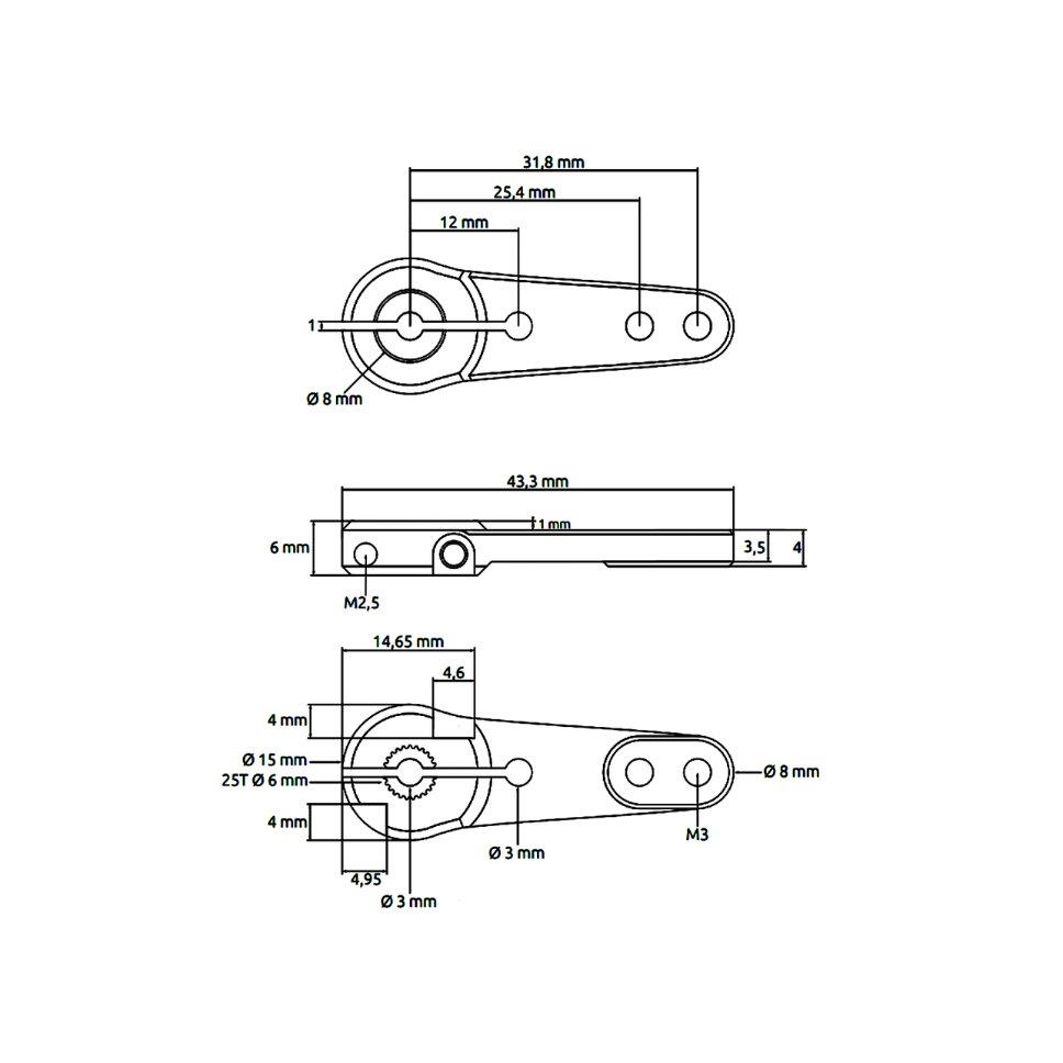 CHASERVO-Arm 0625.32 - 2