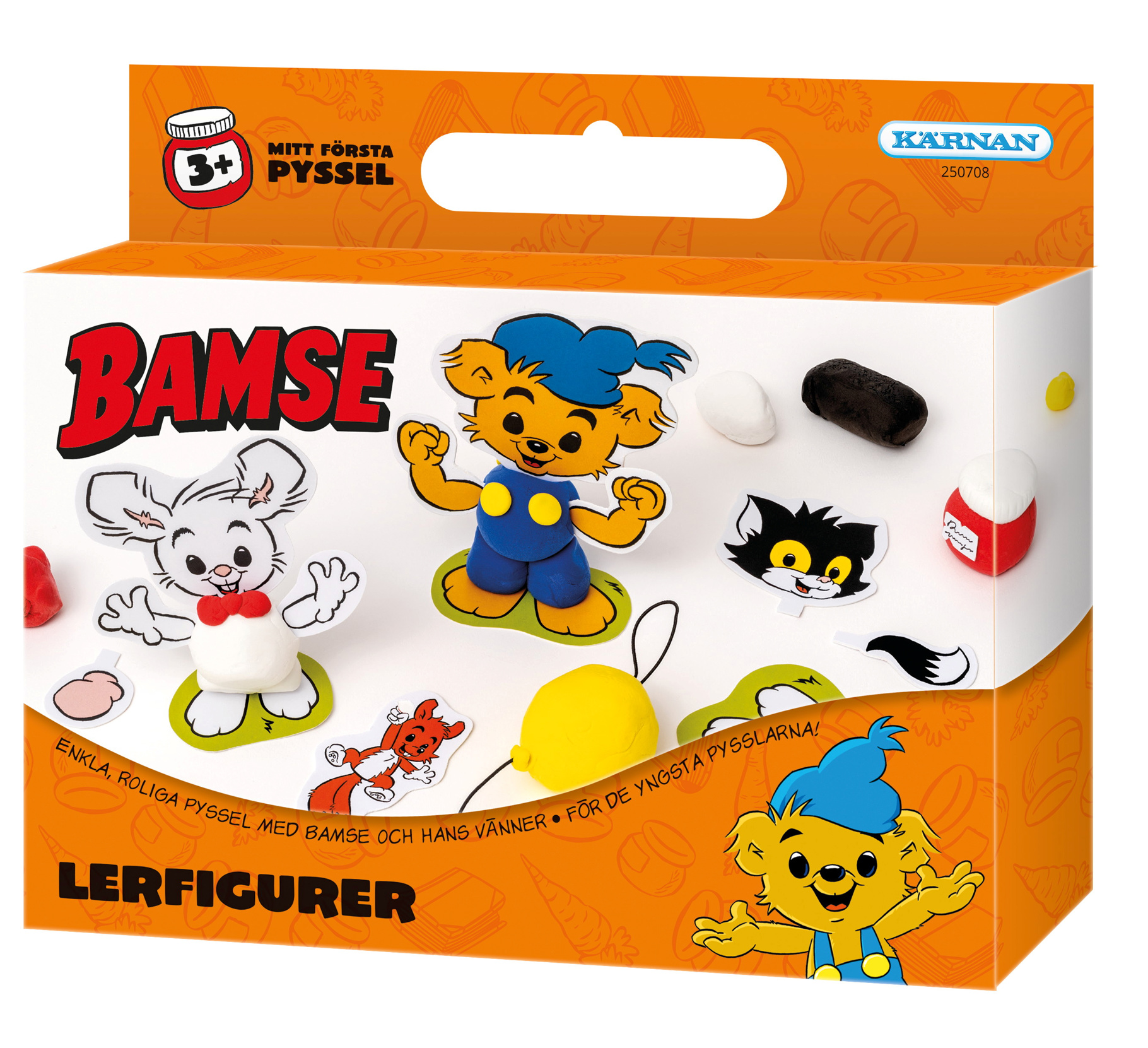 Bamse Kul att skapa - Lerfigurer