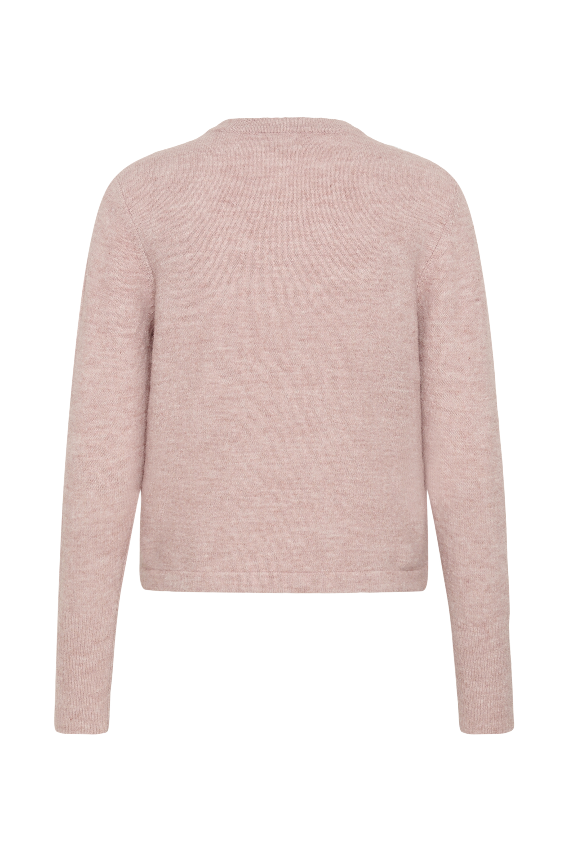 KAniel Cardigan Pale Mauve Melange Rosa Stickad Kofta 