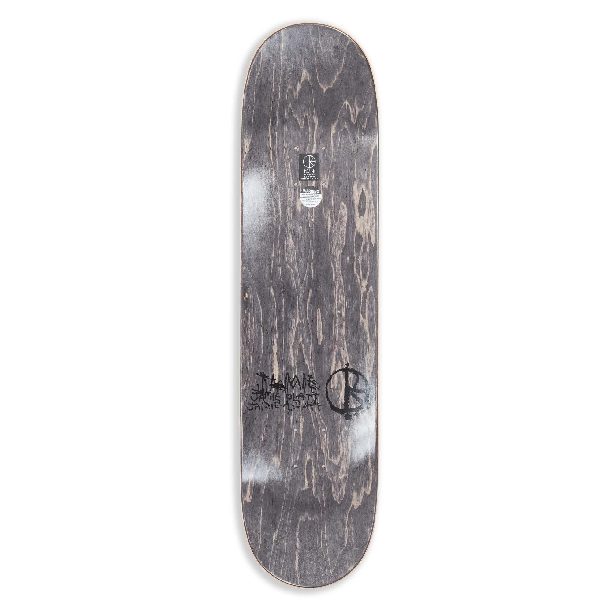 Polar Skate Co. Jamie Platt Skel 8.5" Skateboard Deck - 3