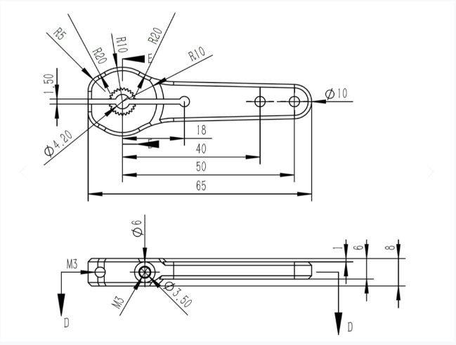 CHASERVO-Arm 0825.50 - 2