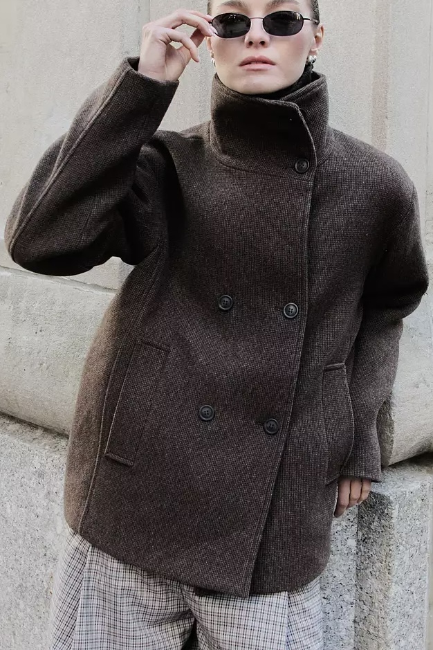 Leveté Room -  Sandra1 Jacket Chocolate Chip Combi - 3
