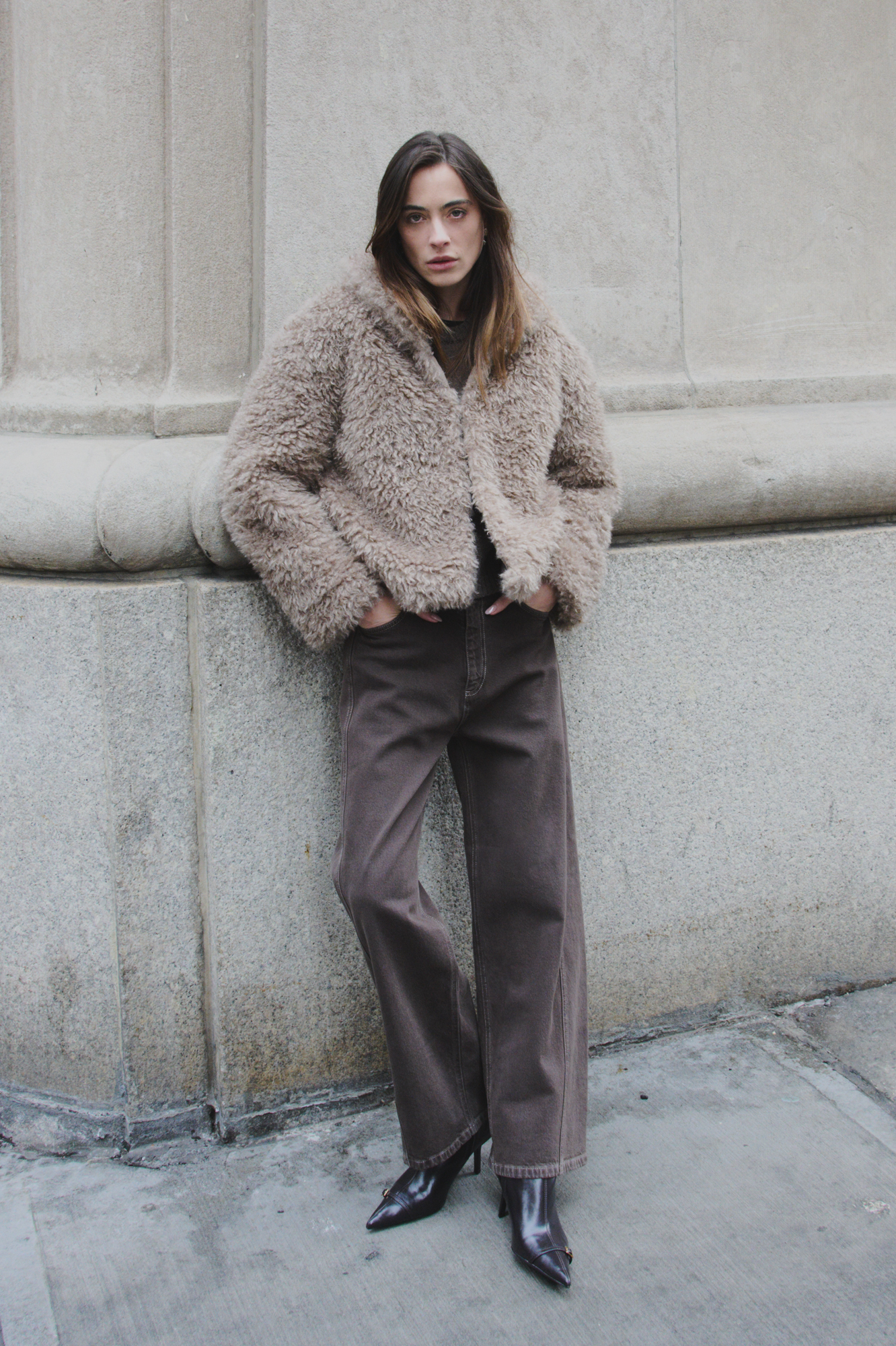 Leveté Room -  Siggy 1 Jacket Chocolate Chip  - 6