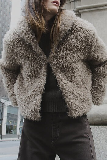 Leveté Room -  Siggy 1 Jacket Chocolate Chip 