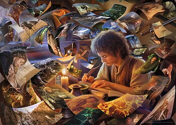 Lord of the Rings Frodo´s Journey, 1000 Bitar Ravensburger
