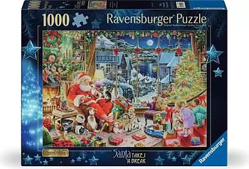 Santa Takes a Break, 1000 Bitar Ravensburger