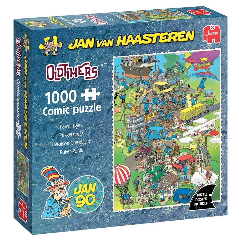 Oldtimers Parcel Panic, 1000 Bitar JVH Jumbo - 2