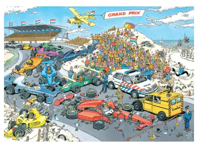 The Last Lap at Zandvoort, 1000 Bitar JVH Jumbo