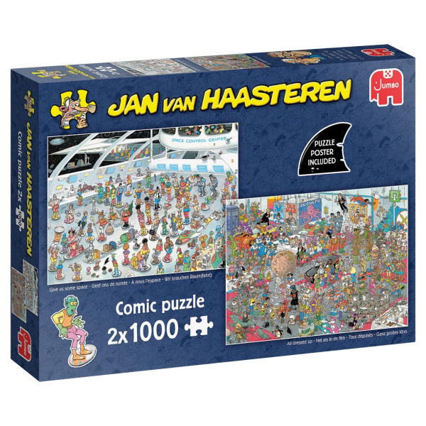 Give Us Some Space/ Al Dressed Up, 2 X 1000 Bitar JVH Jumbo - 3