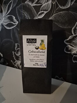 Förpackat svart te, Cobacabana, 100gr, Aftek