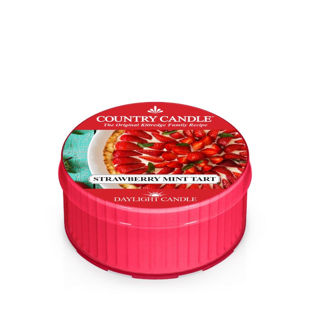Daylight Strawberry Mint Tart doftvärmeljus