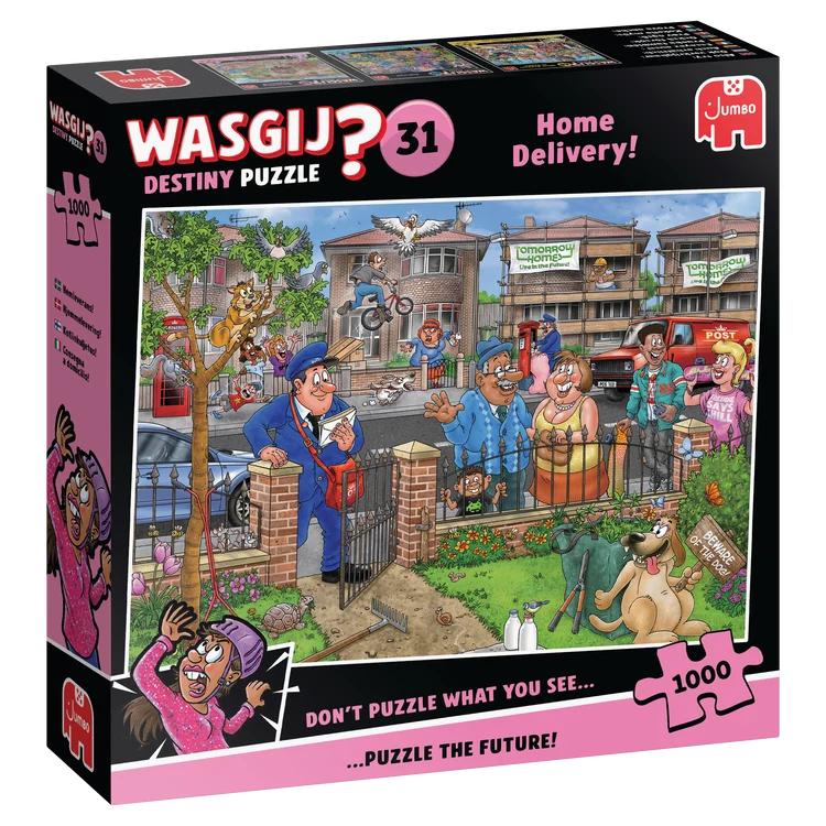 Wasgij Destiny  #31 Home Delivery! 1000 Bitar Jumbo - 2