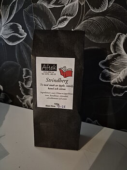 Förpackat svart te, Strindberg, 100gr, Aftek