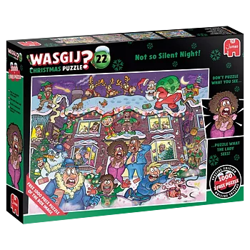 Wasgij Christmas #22 Not So Silent Night 2 X 1000 Bitar Jumbo