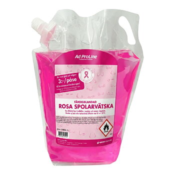 ROSA SPOLARVÄTSKA  "BRÖSTCANCERFÖRBUNDET" 