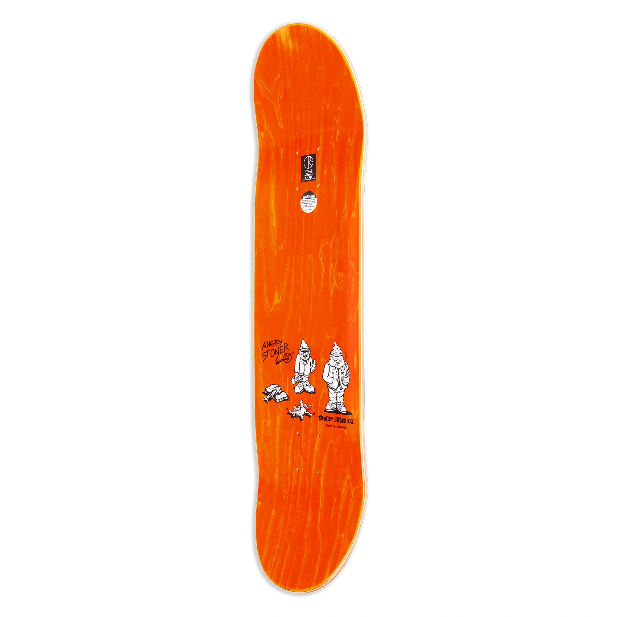 Polar Skate Co. Team Up Yours! Grey 8.25" Skateboardbräda - 3