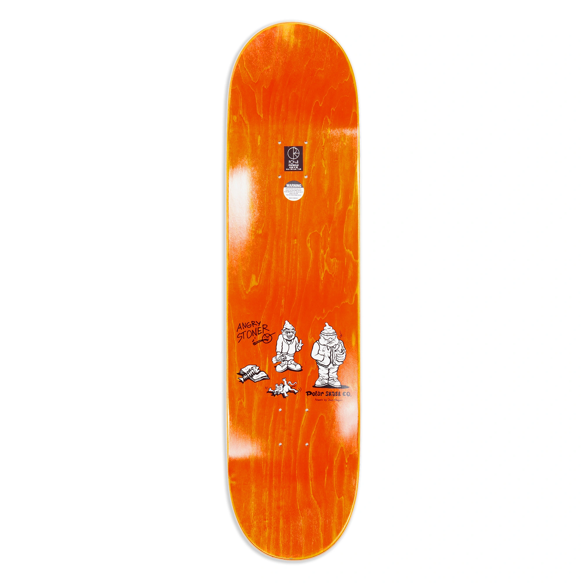 Polar Skate Co. Team Up Yours! Grey 8.25" Skateboardbräda - 2