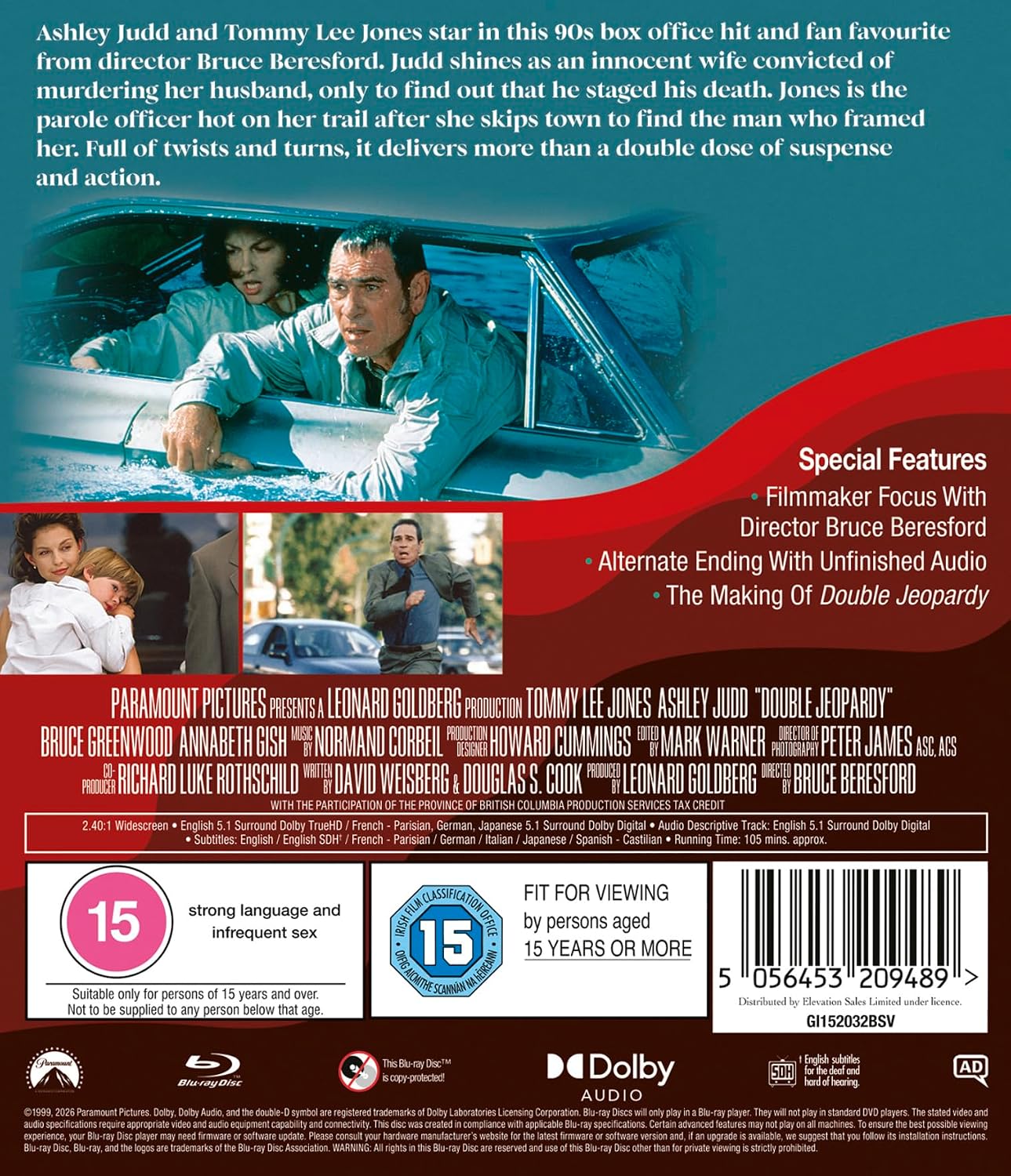 Double Jeopardy (ej svensk text) (Blu-ray) - 2