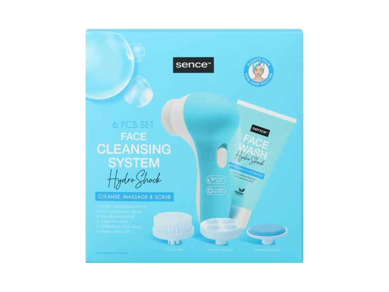 Sence Hydro Shock Set 6pcs Facial Cleansing Device