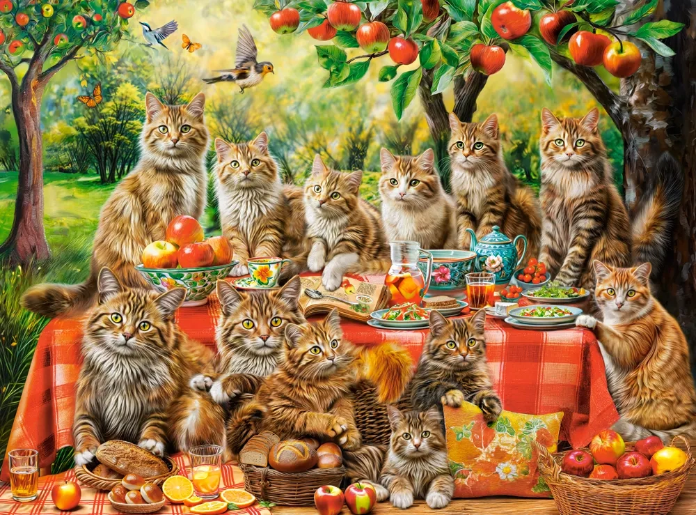 Cat Family Reunion, 3000 Bitar Castorland