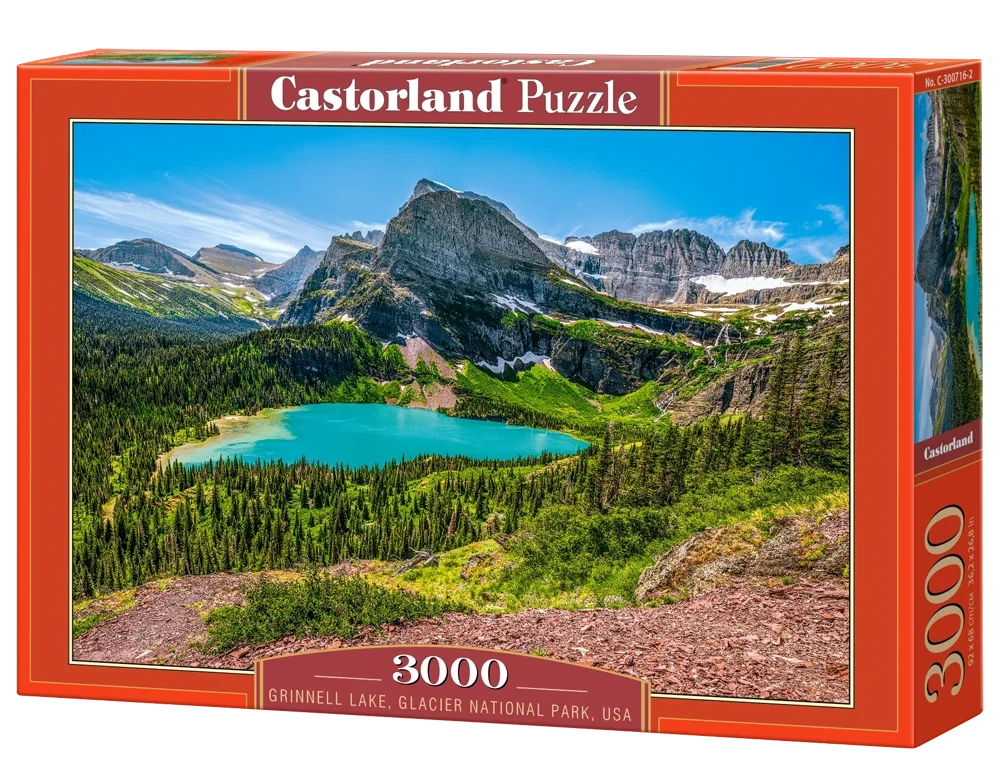 Grinnell Lake, Glacier National Park, USA , 3000 Bitar Castorland - 2