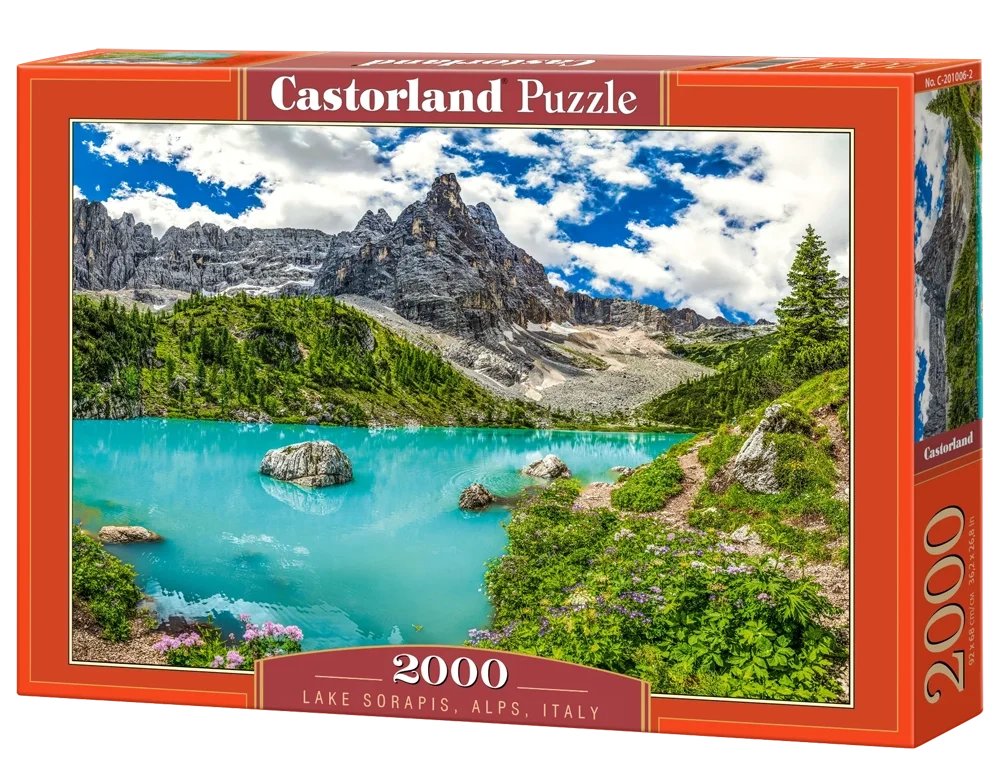 Lake Sorapis, Alps, Italy, 2000 Bitar Castorland - 2