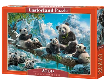Panda´s Winter Fun, 2000 Bitar Castorland