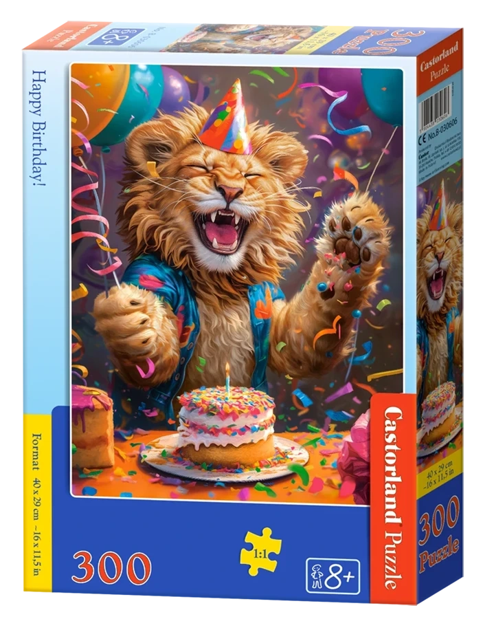 Happy Birthday, 300 Bitar Castorland - 2