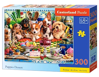Puppies Dessert, 300 Bitar Castorland