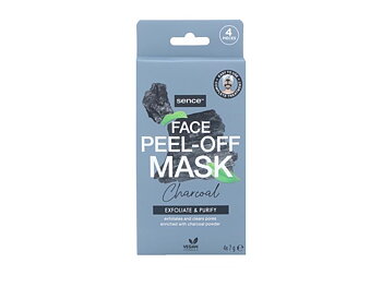 Sence Facial Peel-Off Mask 4x7gr Charcoal