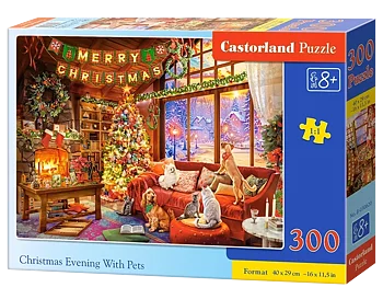 Christmas Evening With Pets, 300 Bitar Castorland
