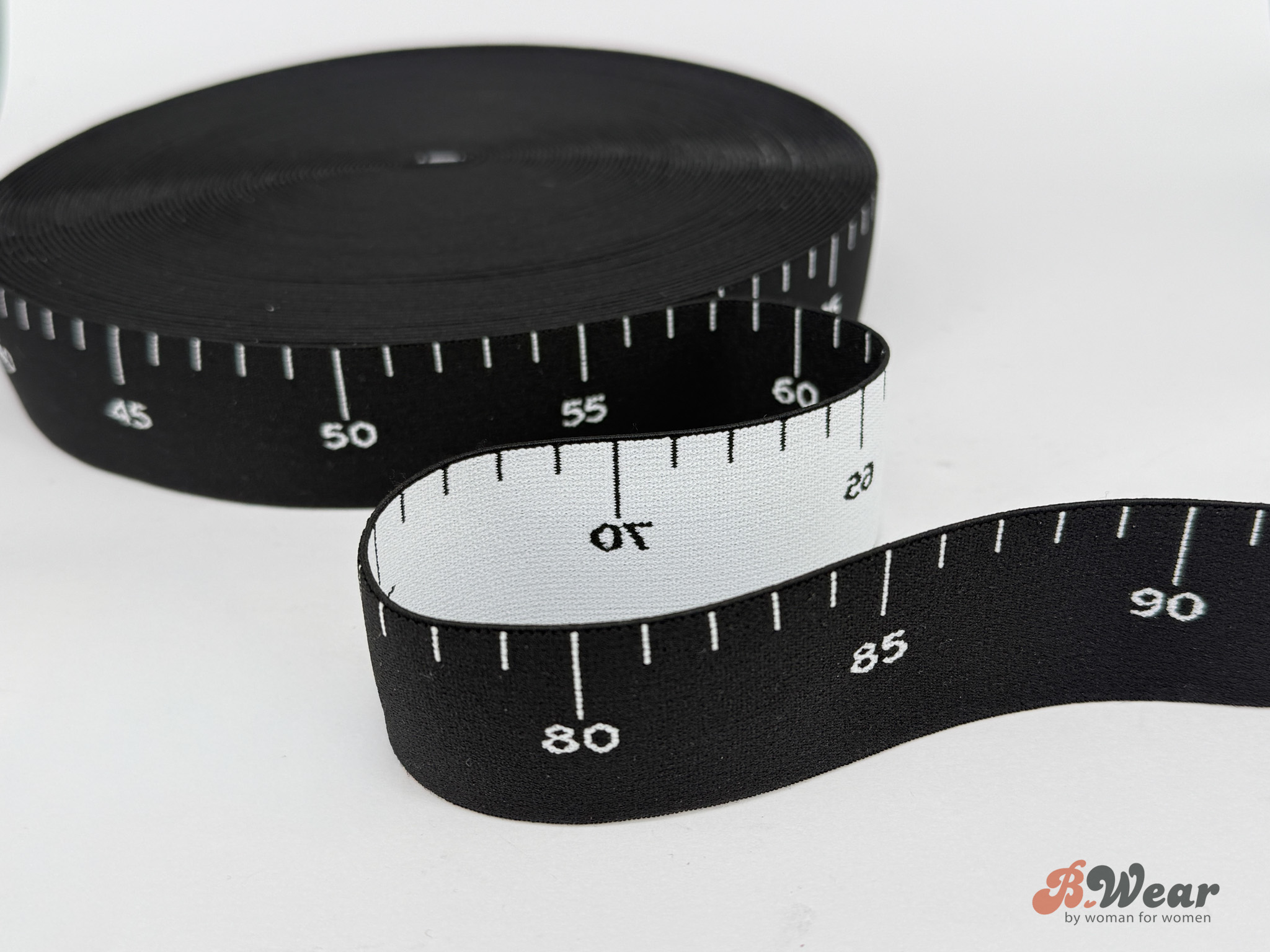 40 mm  bred resår med mönster i CM - 8