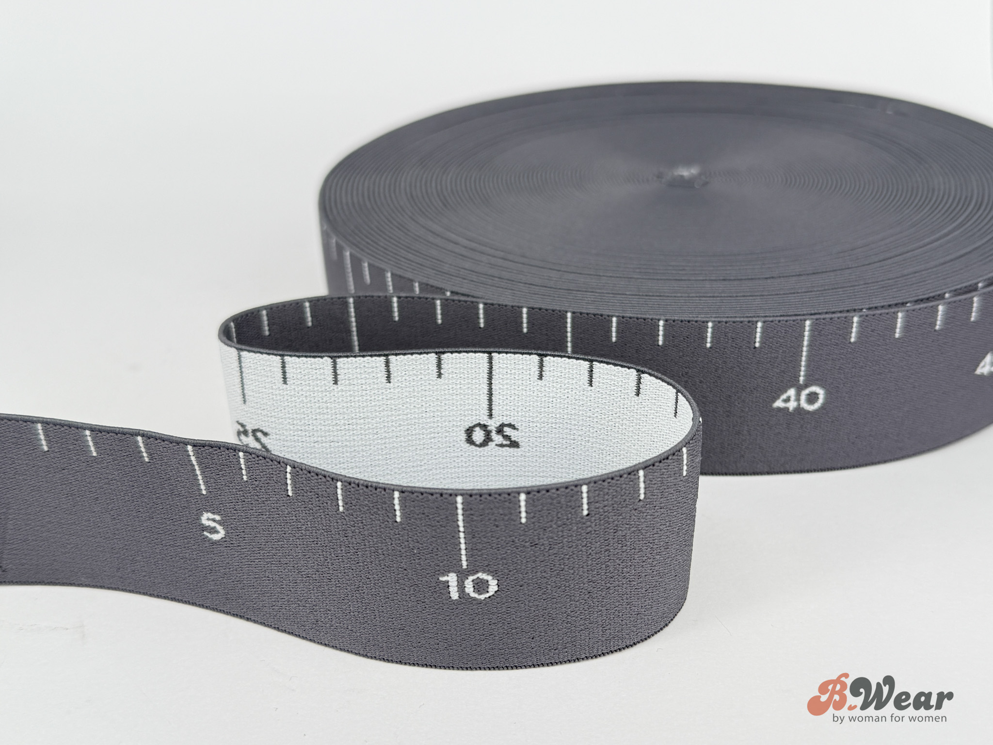 40 mm  bred resår med mönster i CM - 6