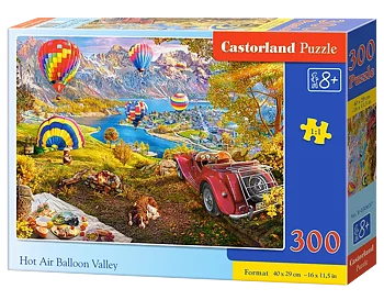 Hot Air Balloon Valley, 300 Bitar Castorland