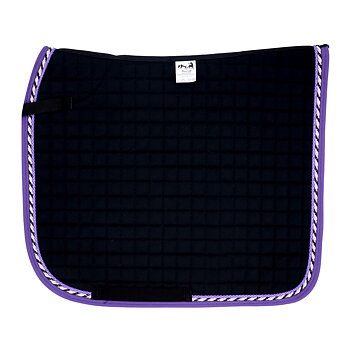 Dressyrschabrak Ponny Svart DD, lila/3svartguld