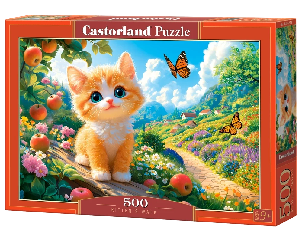 Kitten´s Walk, 500 Bitar Castorland - 2