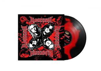 BLOODSTAIN - S/T (RED BLACK/INK SPOT VINYL LP)