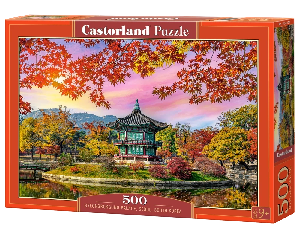 Gyeongbokgung Palace, Seoul, South Korea, 500 Bitar Castorland - 2