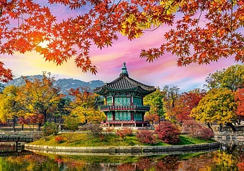 Gyeongbokgung Palace, Seoul, South Korea, 500 Bitar Castorland