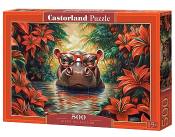 Hippo Relaxation, 500 Bitar Castorland