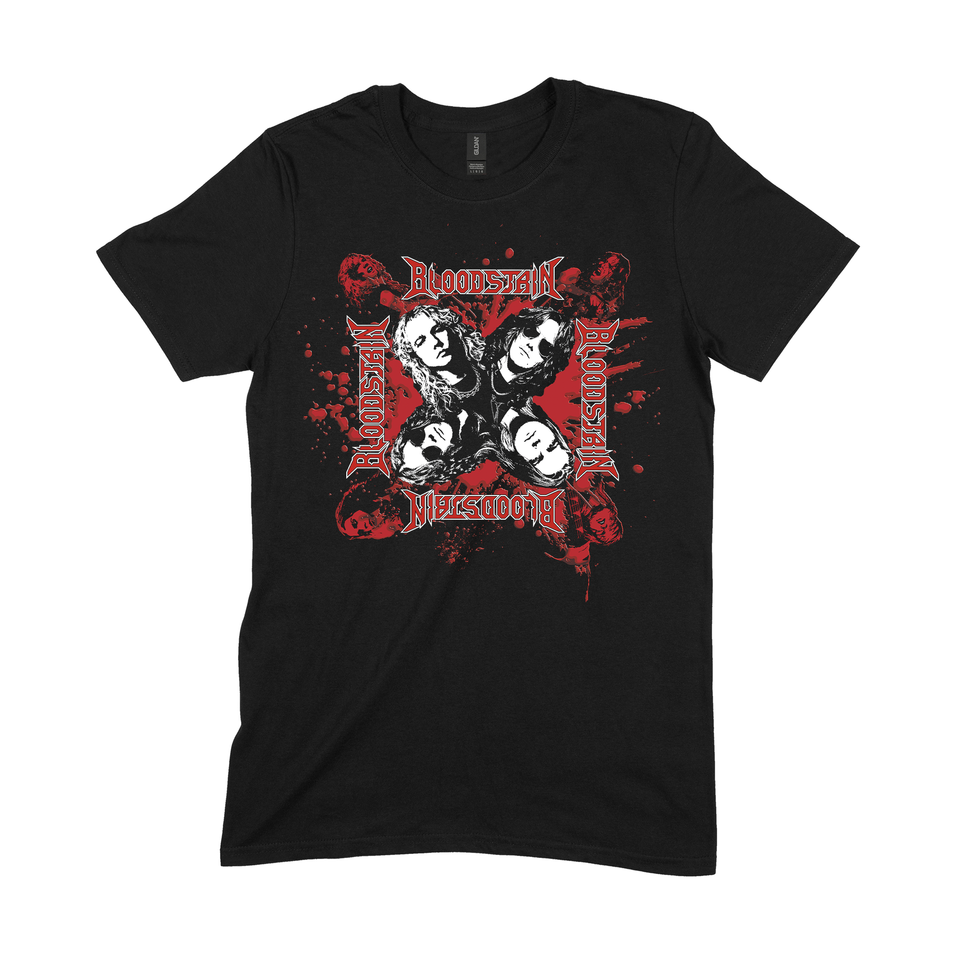 BLOODSTAIN – S/T BUNDLE (RED/BLACK INK SPOT LP + T-SHIRT + EXCLUSIVE BLOODSTAIN CHOCOLATE BOX) - 3