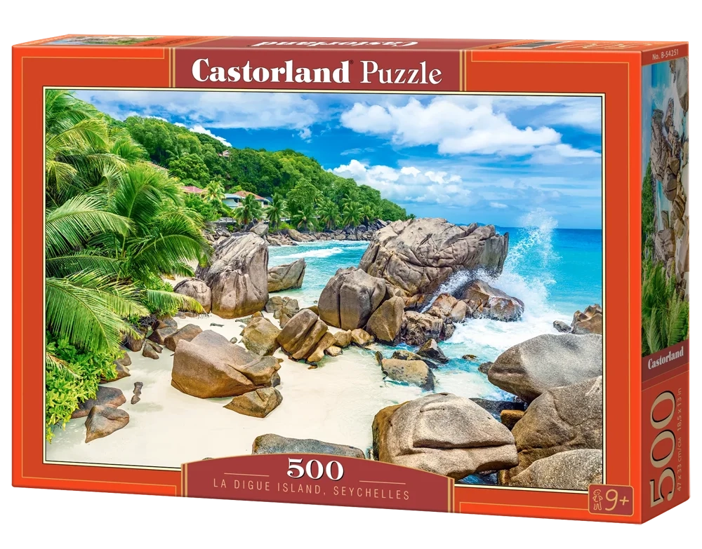 La Digue Island, Seychelles, 500 Bitar Castorland - 2