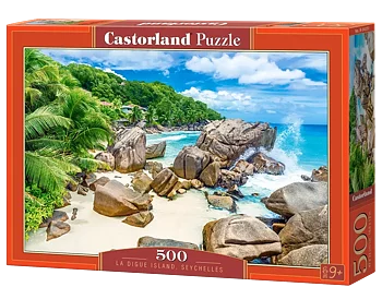 La Digue Island, Seychelles, 500 Bitar Castorland