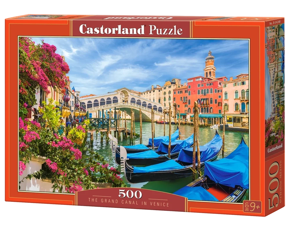 The Grand Canal in Venice, 500 Bitar Castorland - 2
