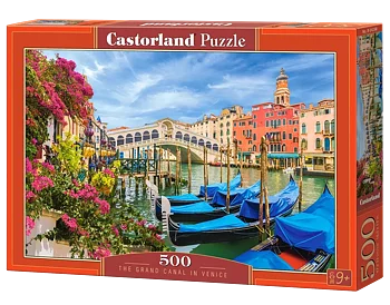 The Grand Canal in Venice, 500 Bitar Castorland