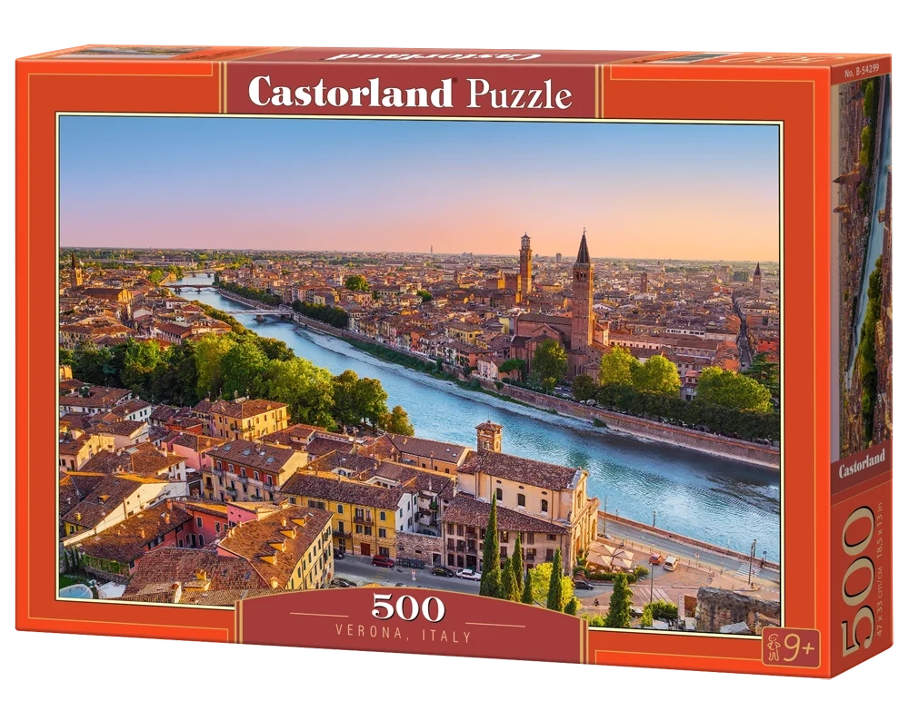 Verona, Italy, 500 Bitar Castorland - 2