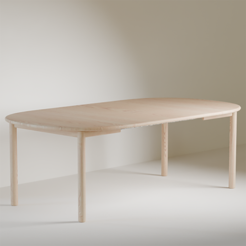 Simply Dining Table SDM-SDM2 - Rectangular Extendable  (Oak several choices) - Kristensen & Kristensen - 5
