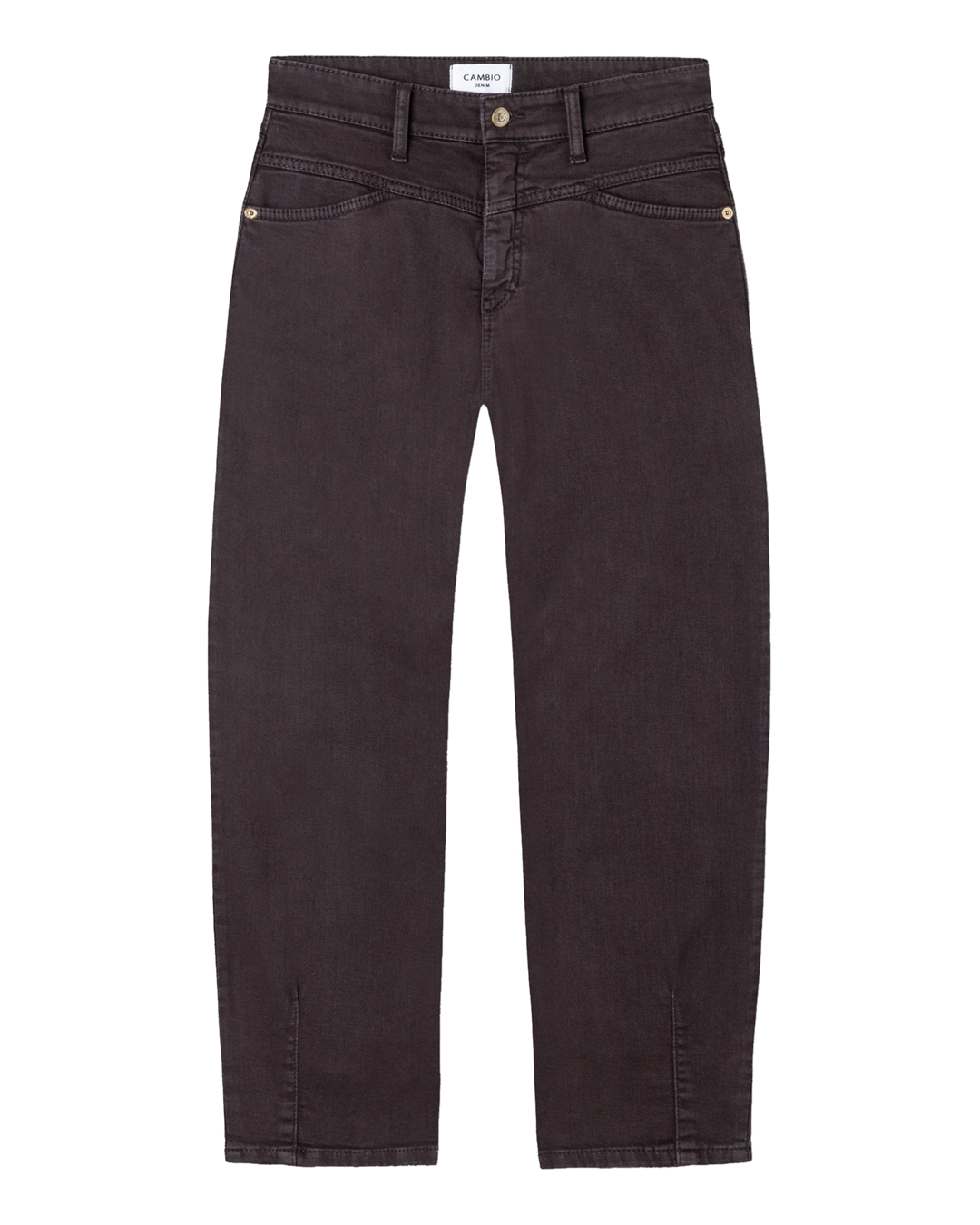 Barereljeans Elin dark chocolate brun - 5